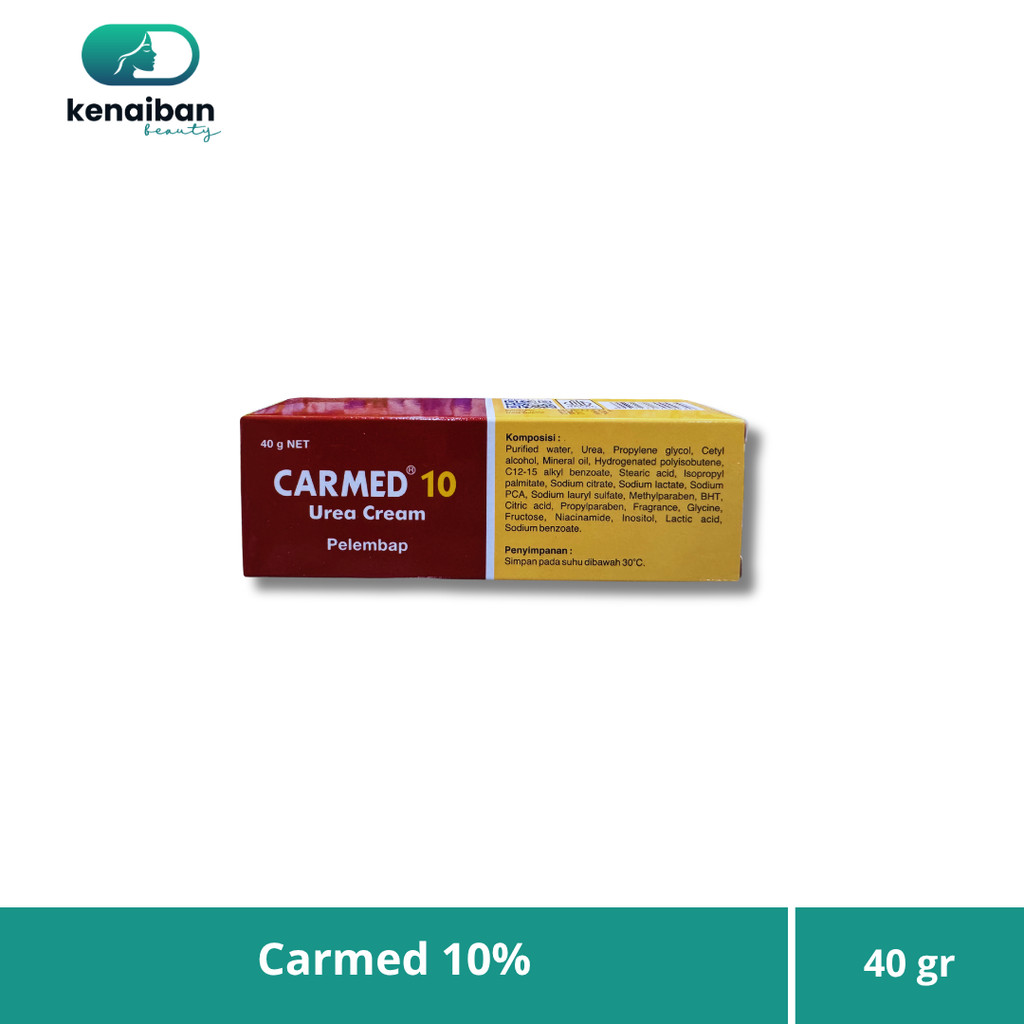Carmed Urea 10% Krim 40gr Melembabkan Kulit Kering