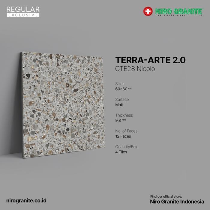 NIRO GRANITE 1st Grade - Terra-Arte 2.0 GTE28 - 60 x 60 -