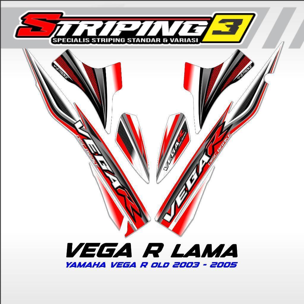 Striping Vega R Lama Stiker Vega R Sticker Vega Rr Setriping Vega R Variasi Ori