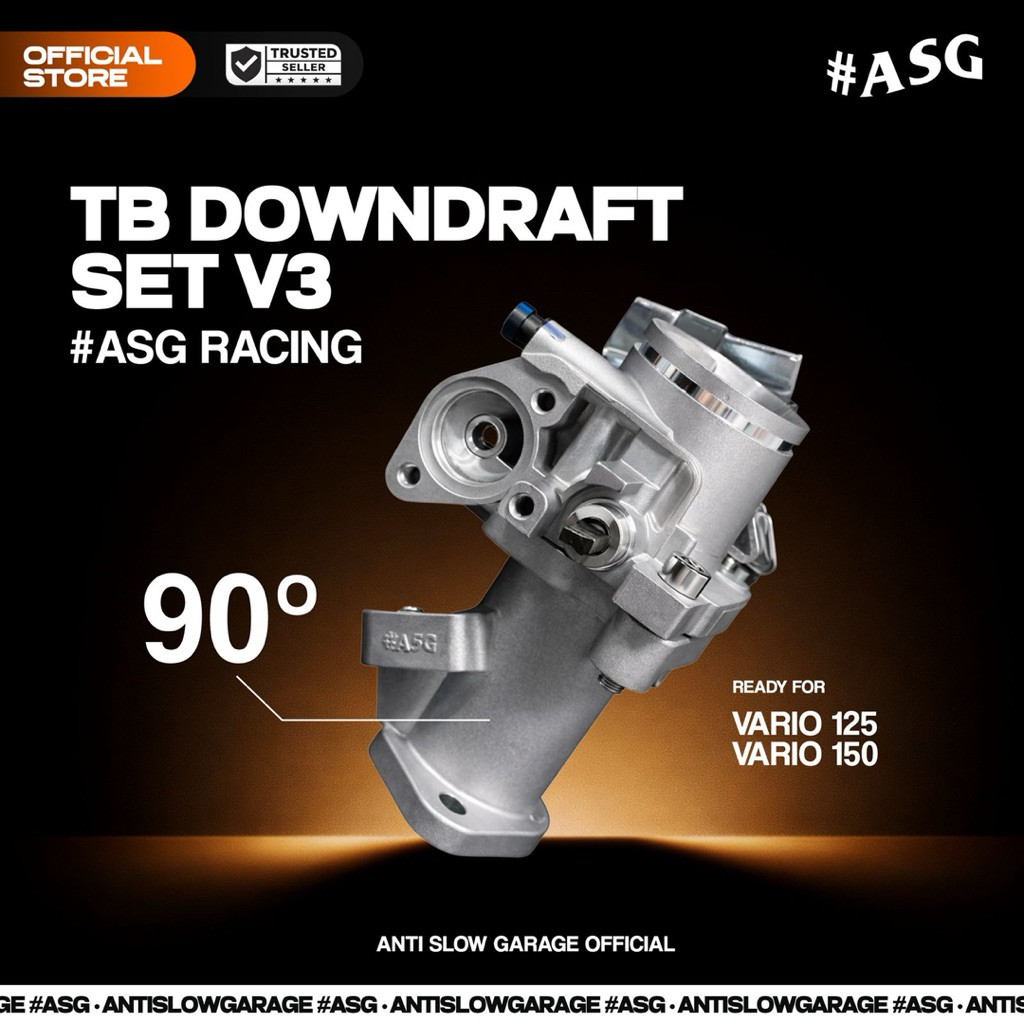 TB DOWNDRAFT VARIO 125 VARIO 150 ANTI SLOW GARAGE V3. PAKET DOWNDRAFT IACV ON + 2 Tali Gas Vario 125