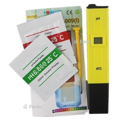 Alat Ukur Ph Meter Air Ph Air Hidroponik Kit Ph Meter Tanah Digital Peralatan Hidroponik Set A605