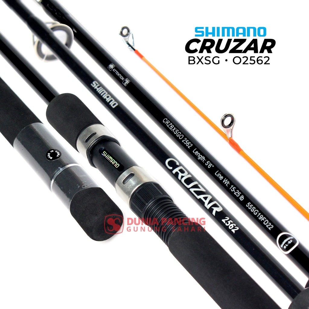 Joran Spinning Shimano Cruzar BXSG 2562 Original