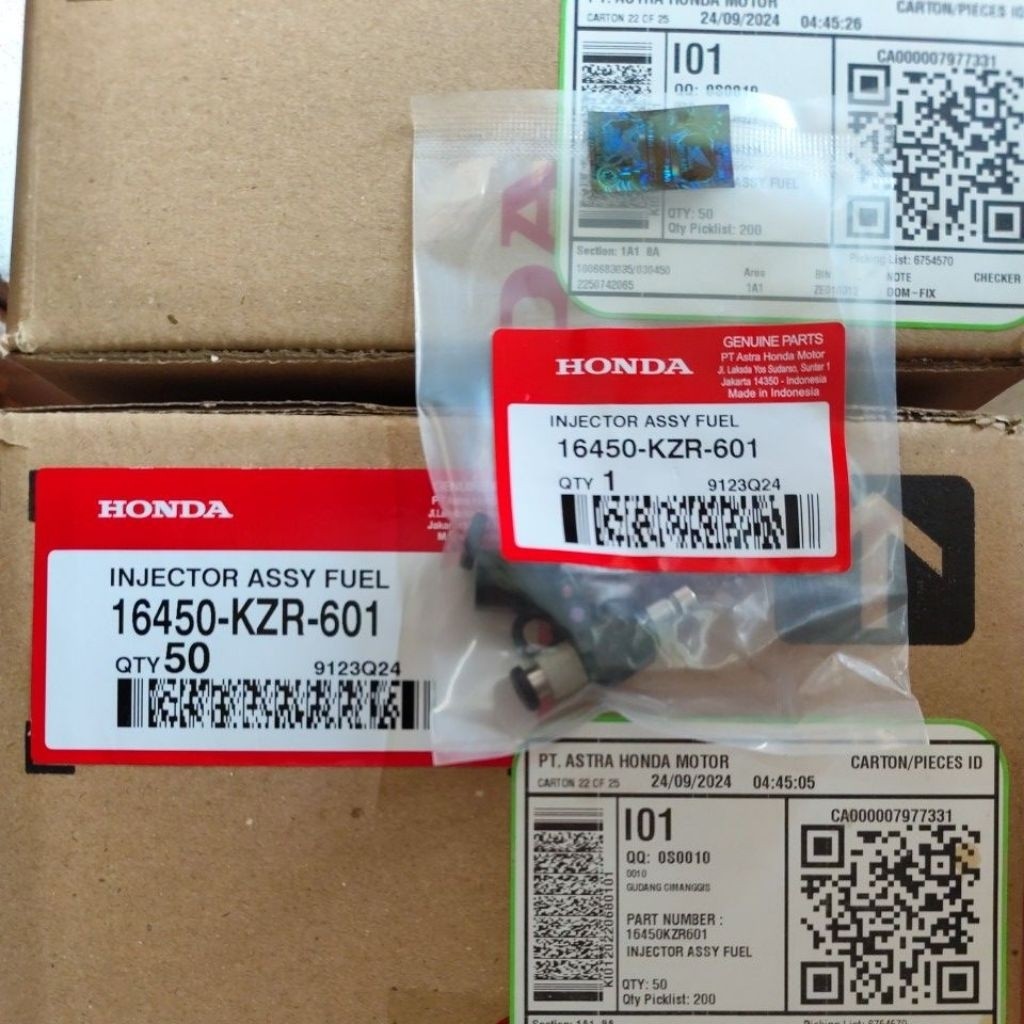 [ALAT MOTOR LPG] INJEKTOR / INJECTOR ORI VARIO TECHNO 125 F1  1