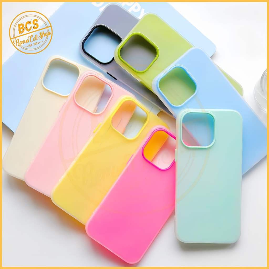 BCS - SOFTCASE 2 IN 1 COLOR LIQUID FOR INFINIX HOT 40i 40 40 PRO 50 4G 50i 50 PRO PLUS 60 60i 60 PRO