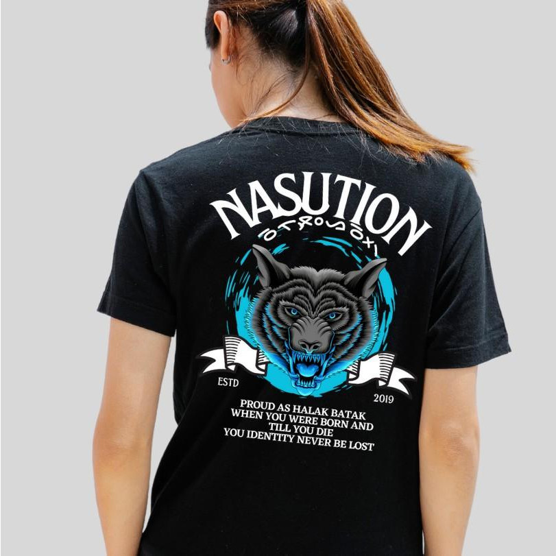 Kaos Batak Marga NASUTION Tshirt Cotton