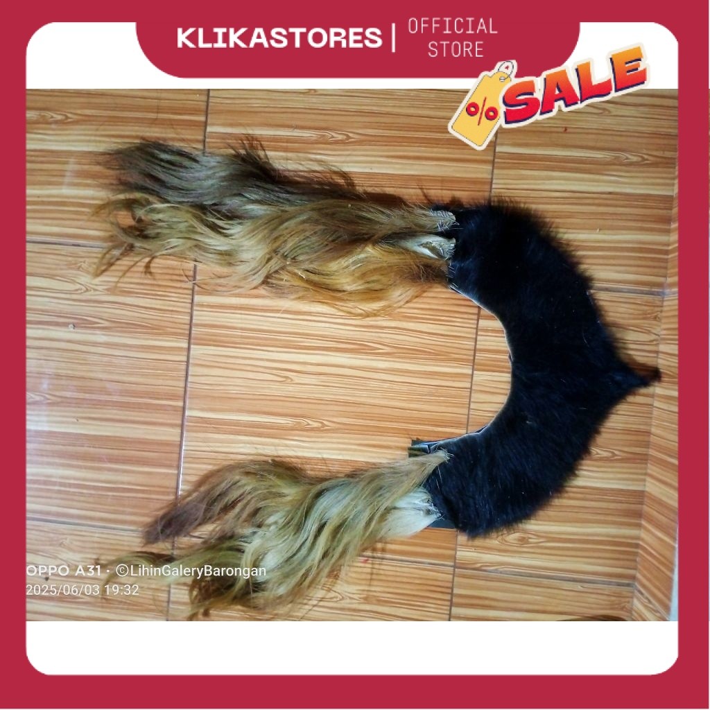 Bando barongan rambut barongan BR