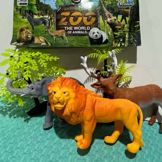 OCT202 // MAINAN HEWAN ANIMALS ZOO THE WORLD