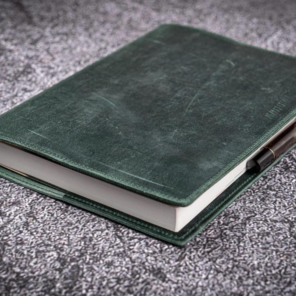 GALEN LEATHER Leather Slim B6 Notebook Planner Cover