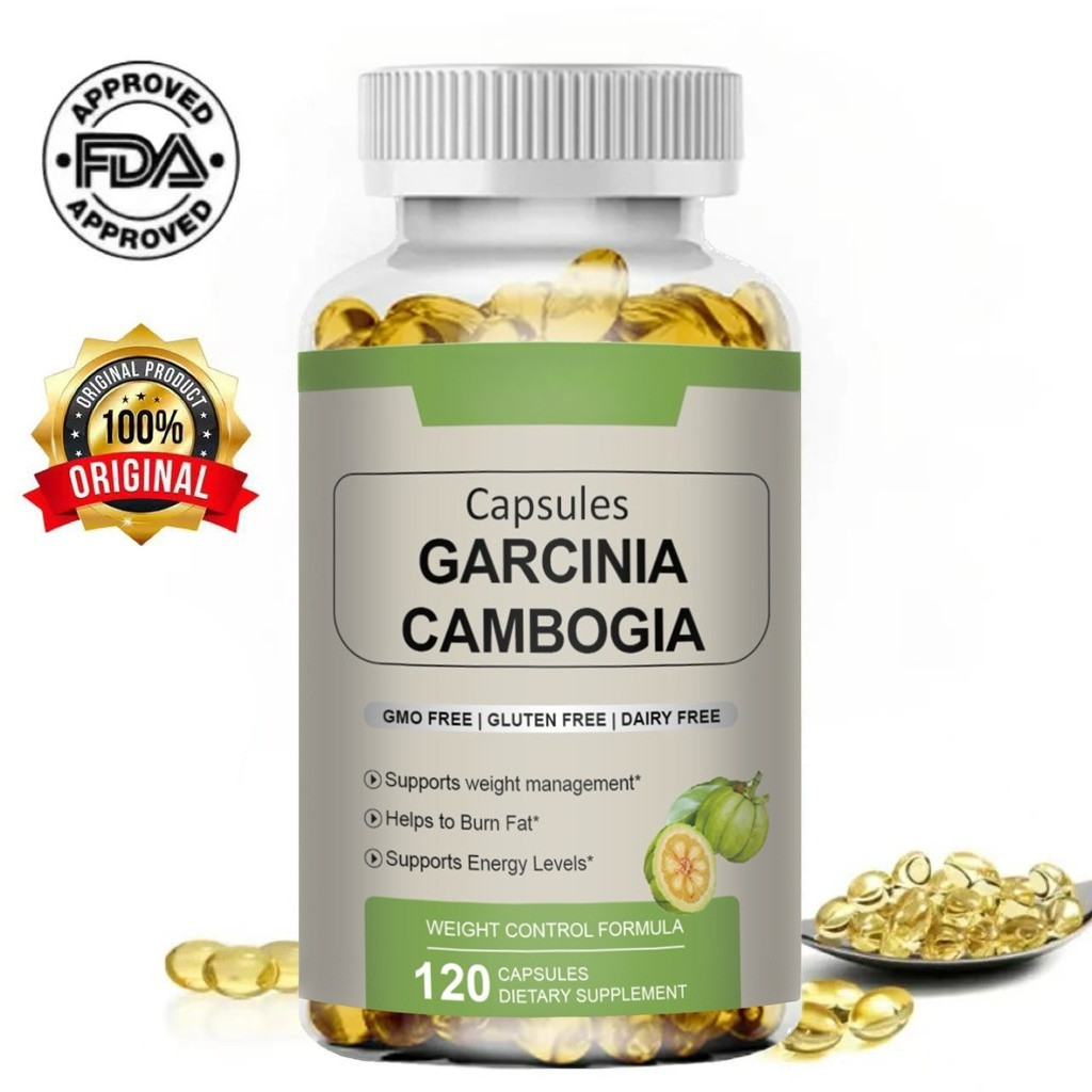 Kapsul Ekstrak Garcinia Cambogia untuk Mendukung Program Penurunan Berat Badan - 120 Kapsul