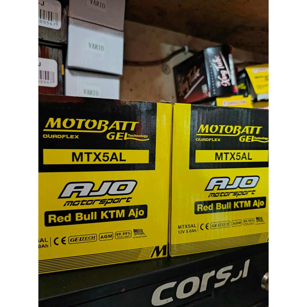 AKI MOTOBATT MIO, SUPRA, GRAND, SHOGUN AKI MOTOBATT MTX5AL