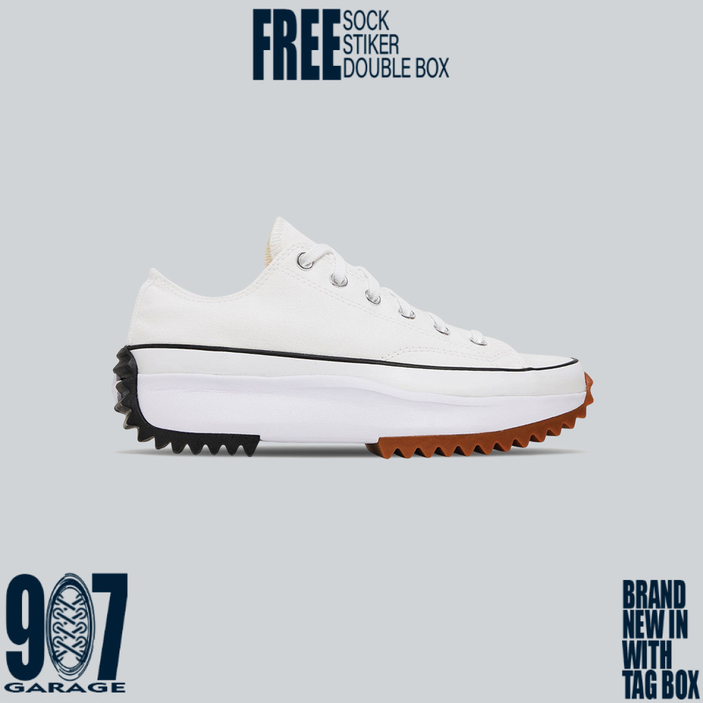 Converse Run Star Hike Low White