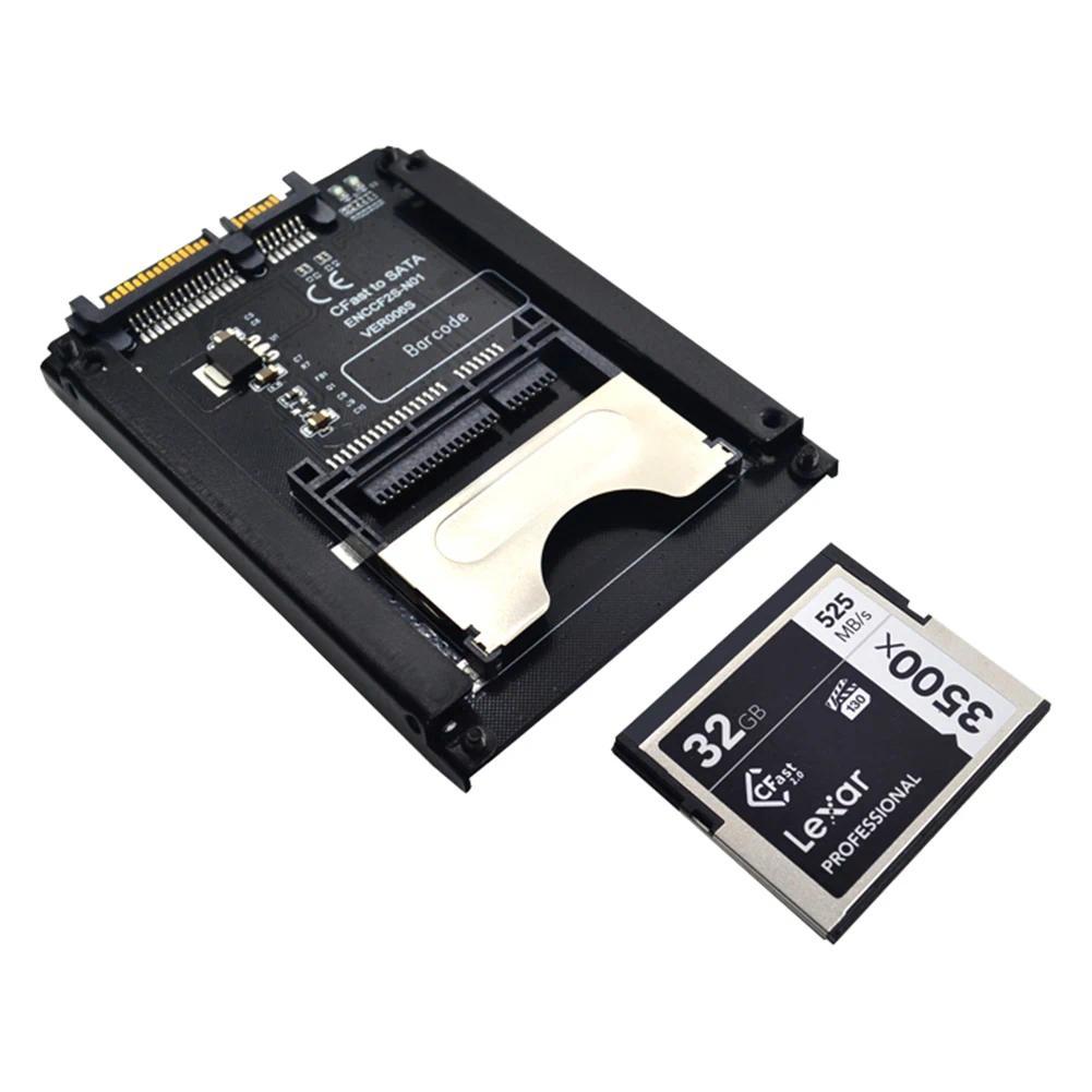 CFAST to SATA 3.0 Hard Disk Adapter Card 22 Pin SATA CFAST Card Reader Converter