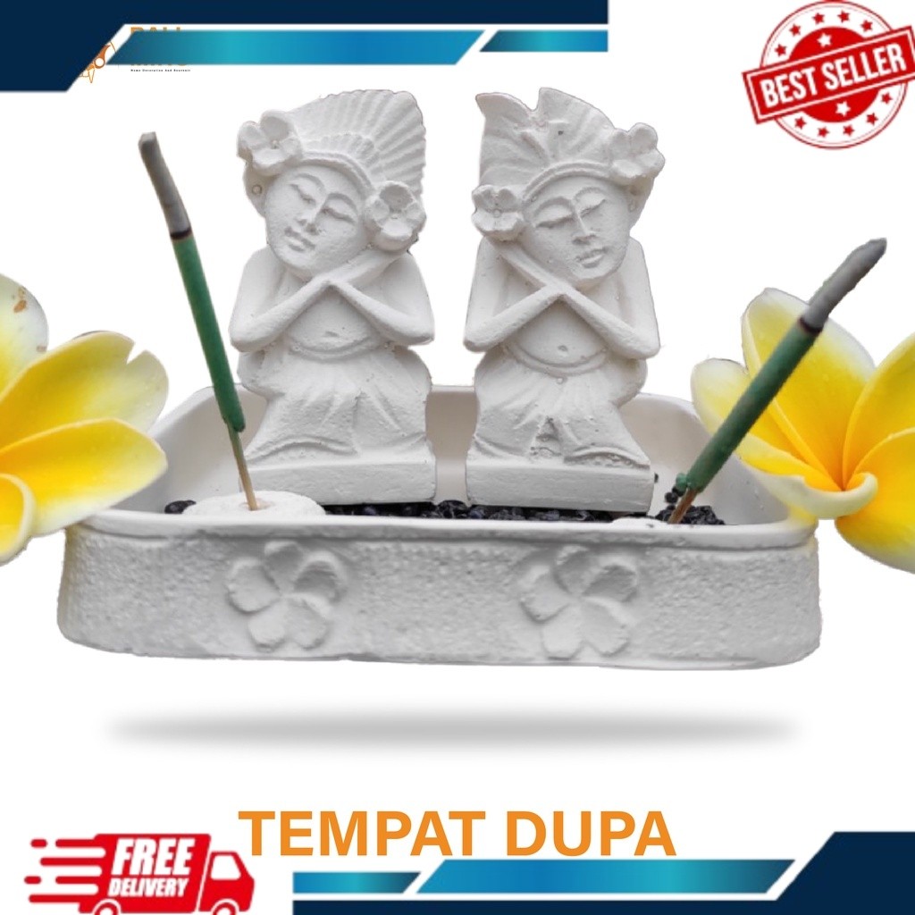 Tempat Dupa Pengantin Bali - Tempat Dupa Bali - Patung Pasangan Pengantin Bali - Dupa Aroma Terapi B