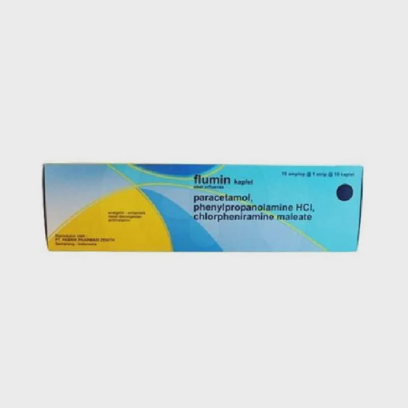 FLUMIN PLUS 1 AMPLOP @ 1 STRIP @ 10 KAPLET