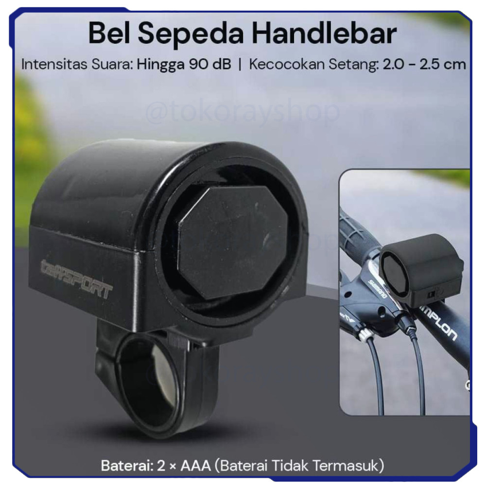 Bell Sepeda Handlebar Electronic Loud Horn Bicycle SB-200