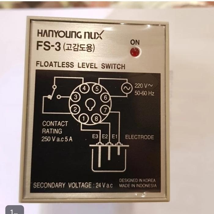 floatless level switch fs 3 hanyoung