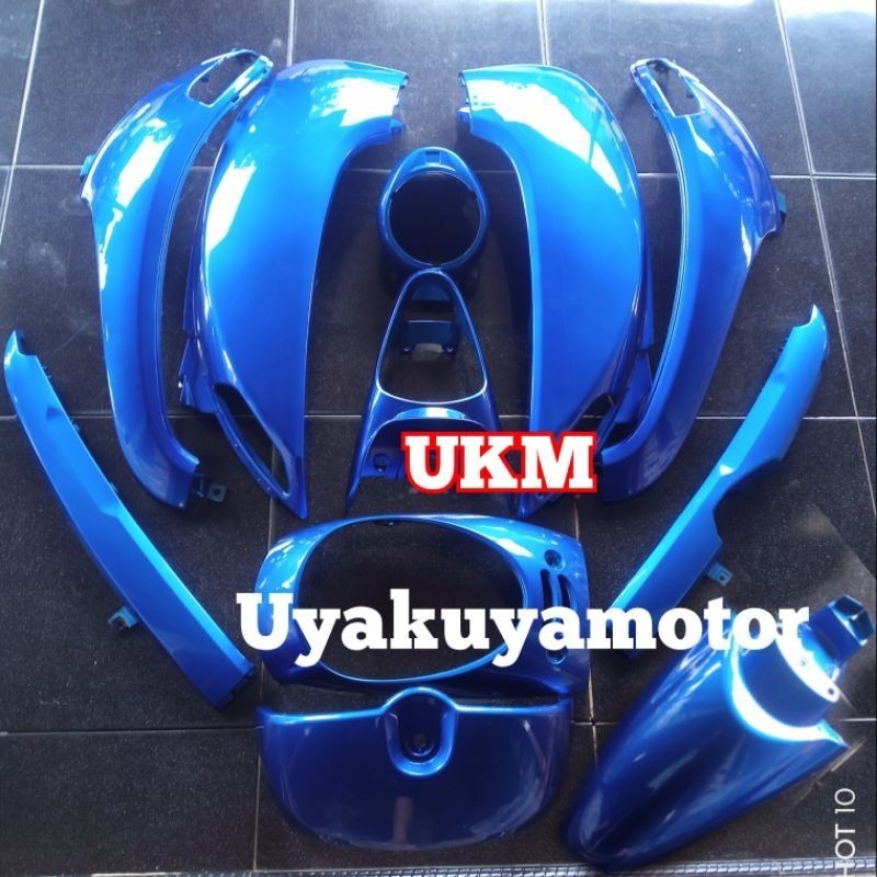 cover body scoopy fi biru candy 2013-2016 repaint