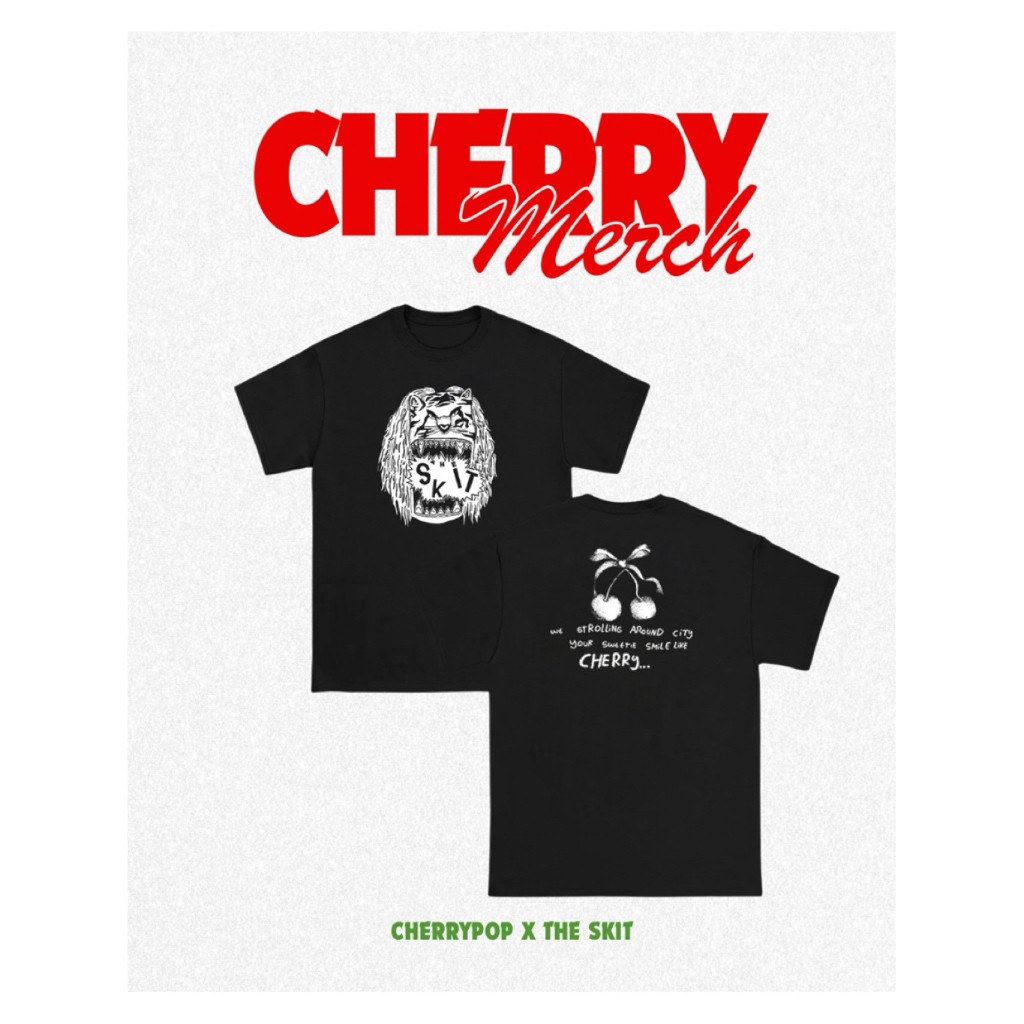 HOT Tshirt The Skit - Cherry