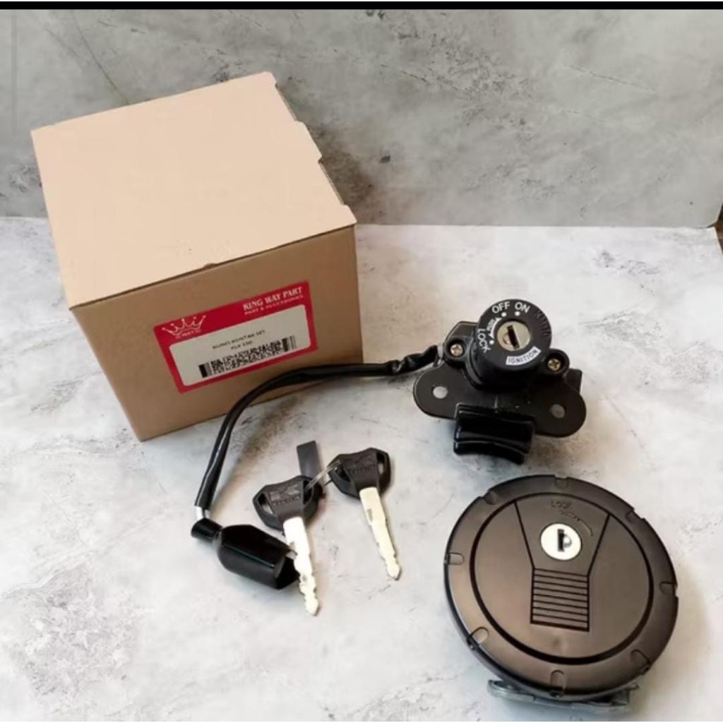 Kunci Kontak Assy Set Plus Tutup Tangki Motor KLX 150, KLX150 BMP