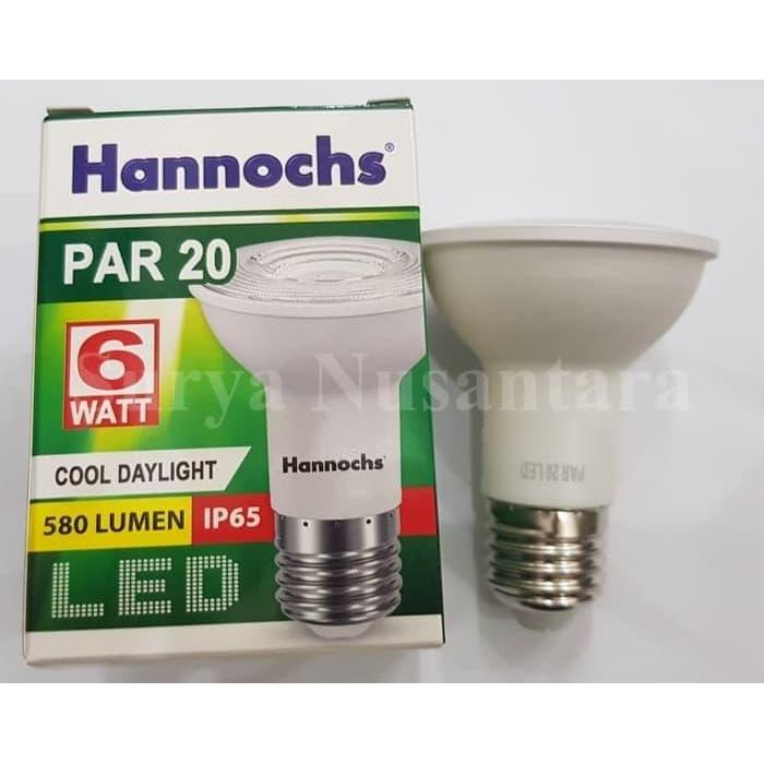 Lampu Led Par Sorot Hannochs Par20 6w 6 Watt E27 Spotlight