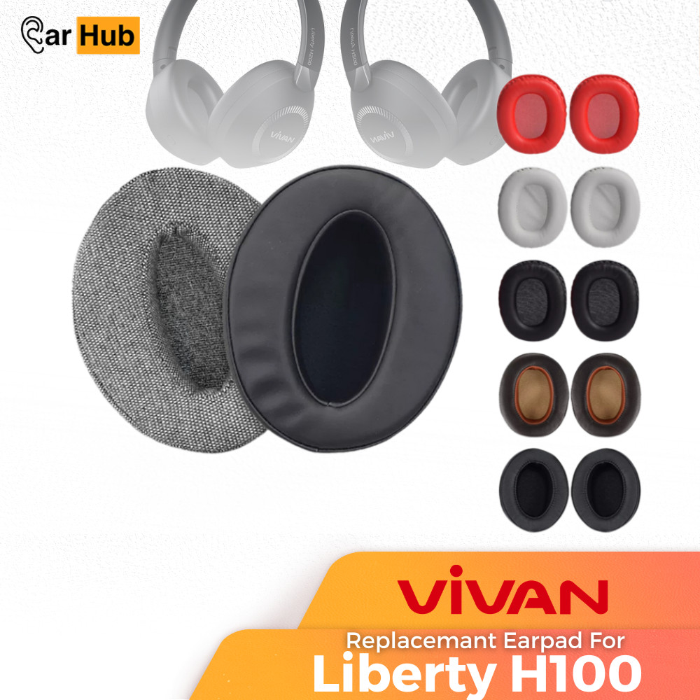 Ear Cushion Earpad Earcup Vivan Liberty H100 H 100 H-100 Pad Busa Bantalan Foam