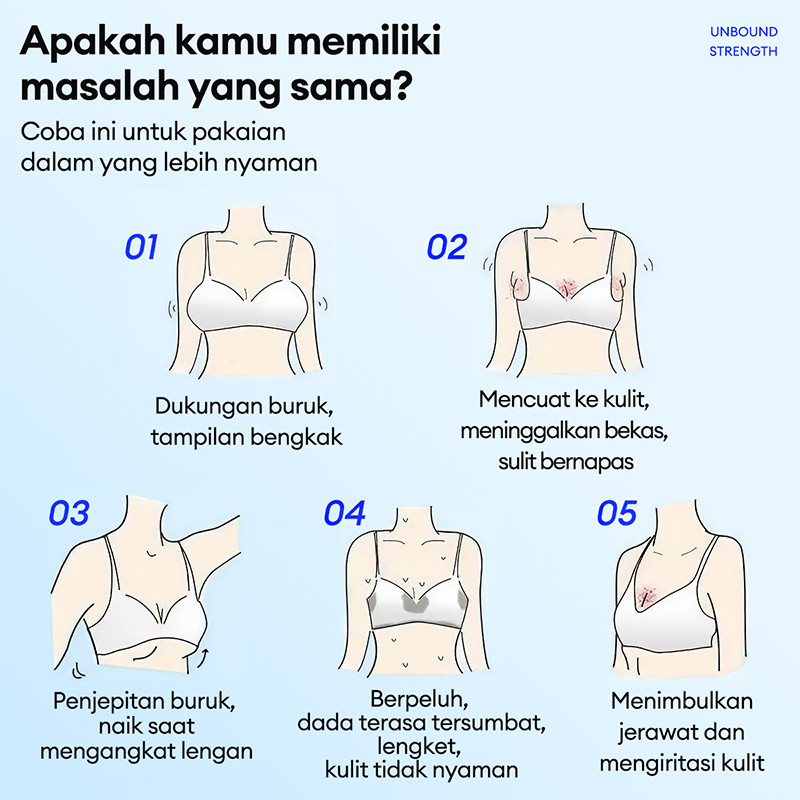 HOT DEALS BRA OLAHRAGA WANITA JARING BERNAPAS ANTI GETARAN UNTUK OLAHRAGA HARIAN S6