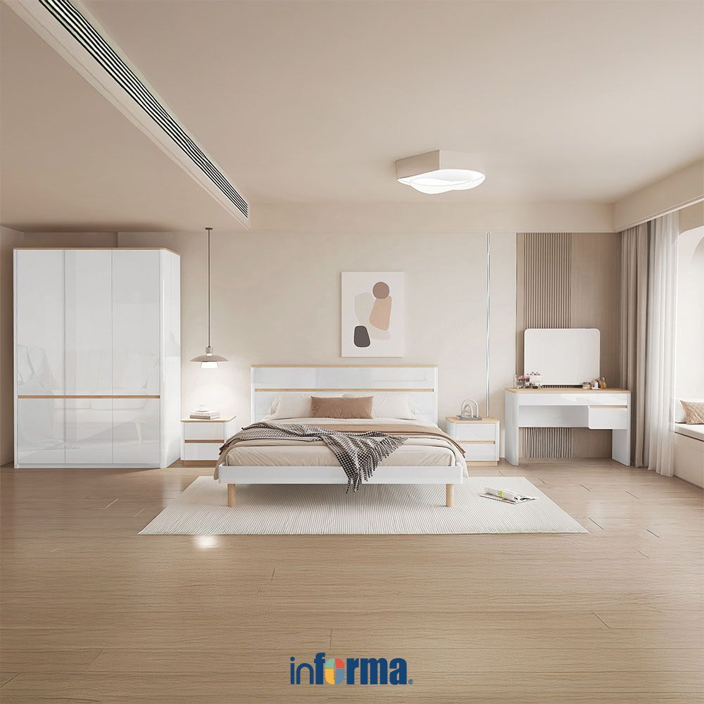 Informa Kylie Set Kamar Tidur Bedroom Set Set Kamar Furnitur Paket Kamar