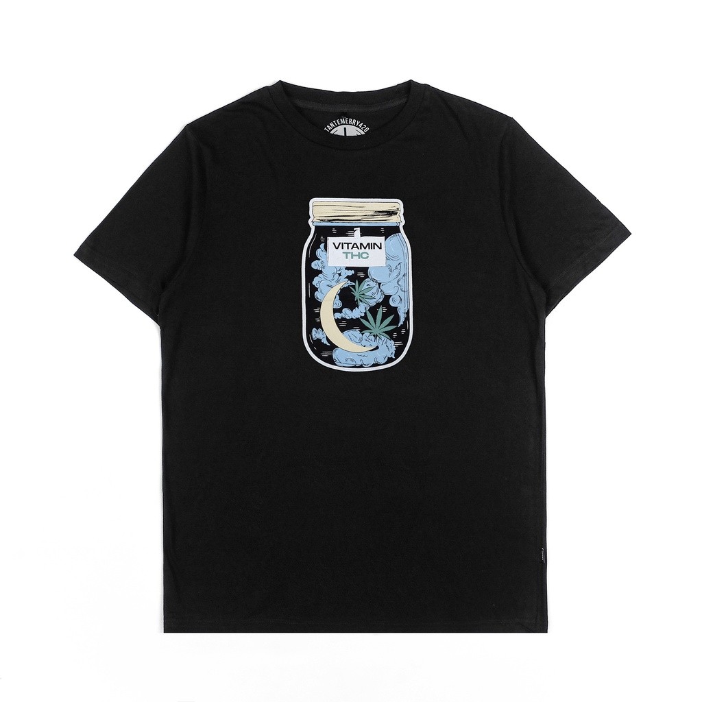 HOT TM420 Vitamin THC T-Shirt (Cotton Combed 24s Bahan Kain Tebal)