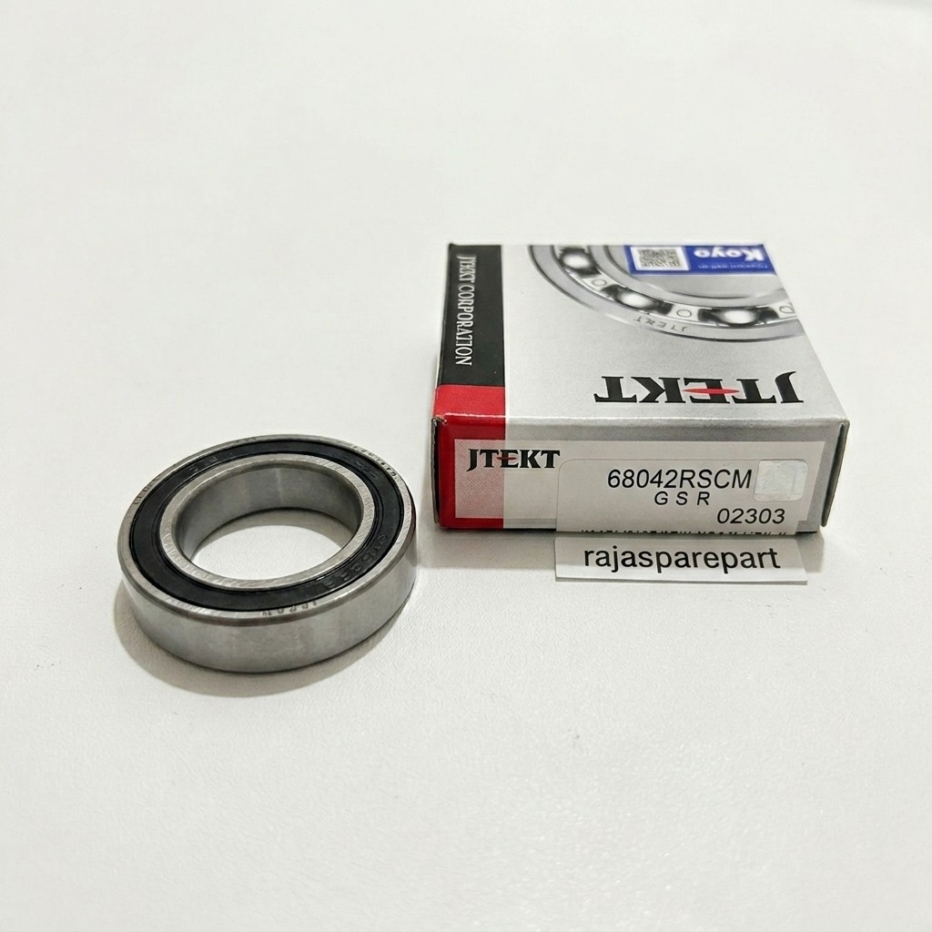 Bearing laher 6804 Tutup Karet 6804-2RS Koyo Asli Jepang