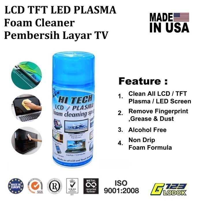 HI-TECH Pembersih Layar LCD LED Monitor TV Laptop Komputer Kamera HP G1595