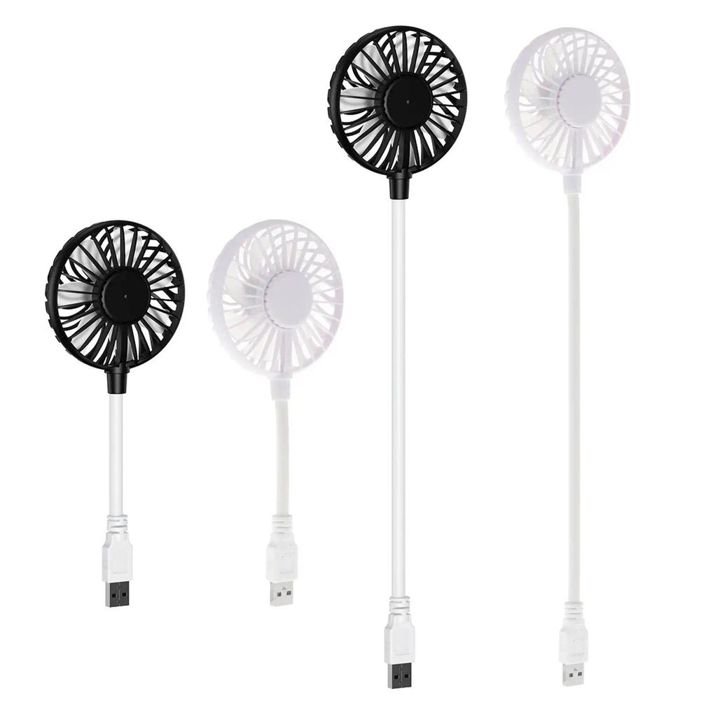 USB Fan 5V 1A Small Personal Fan Flexible Neck for Laptop or PC Multipurpose