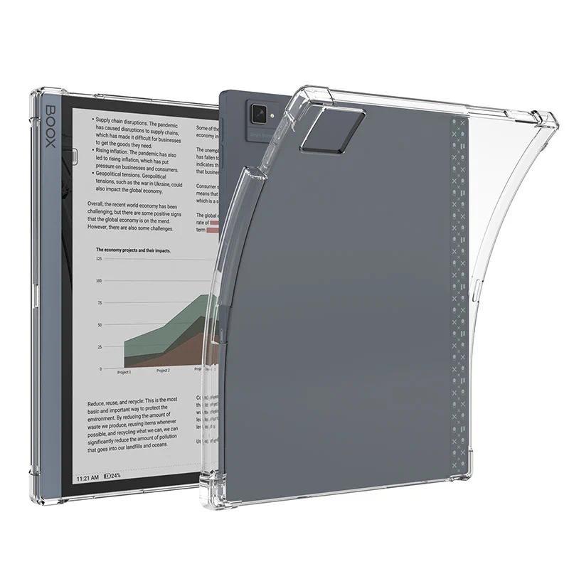Slim Shockproof Case For Onyx Boox Note Air 3 C 2 Plus Case Pencil Holder Clear TPU Back Cover For B