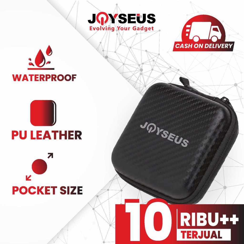 Storage Hard Bag Earphone Charger Waterproof JOYSEUS - KP0003