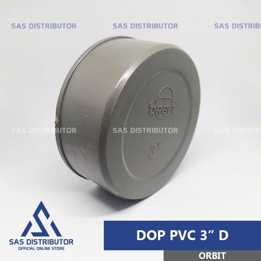 Dop 3" PVC Orbit | Cap 3" in D | Tutup Pipa 3" inch | Dop Polos 3 inch | Dop Pipa 3 inch PVC