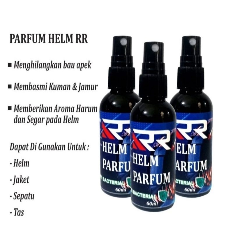 Parfum helm RR / Pewangi Helm RR parfum 100ml Antibacterial