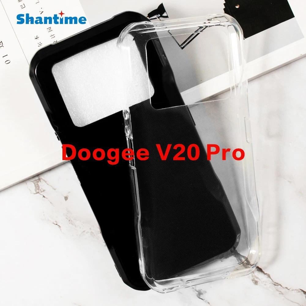 For Doogee V20 Pro Gel Pudng Silicone Phone Protective Back Shell For Doogee V20 Pro Soft TPU Case