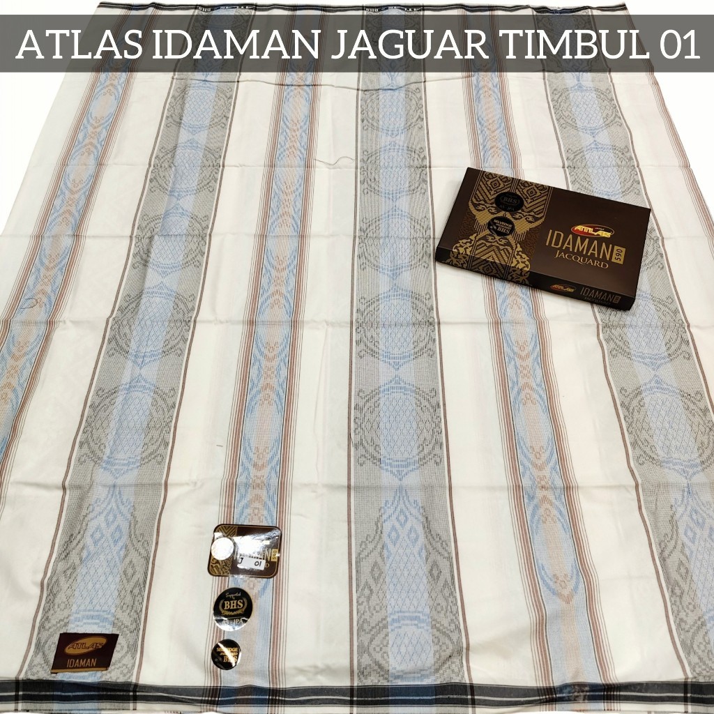 Sarung ATLAS IDAMAN KEMBANG dan JAGUAR Halus Dingin Murah
