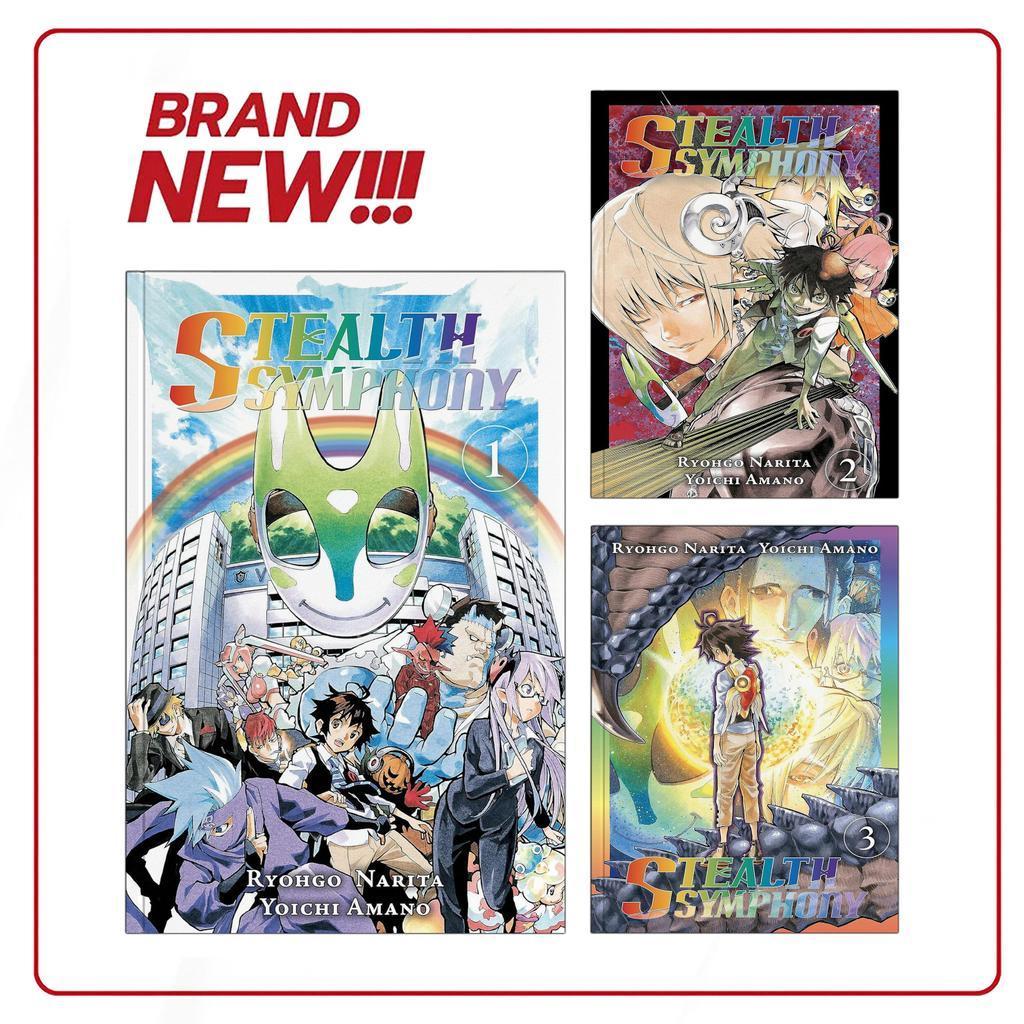 Stealth Symphony, Vol. 1-3 ( Komik Manga ) by Ryogo Narita (English/Indonesia)