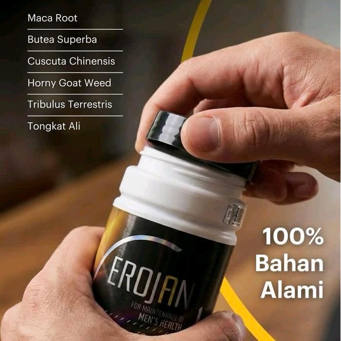 ErojanOriginal asli Multivitamin isi 60 Kapsul - 1 BOTOL