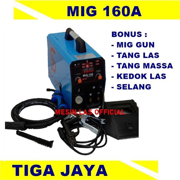 Mesin Las MIG 160 A Tanpa Gas CO2 Trafo Las MIG 160 A IGBT