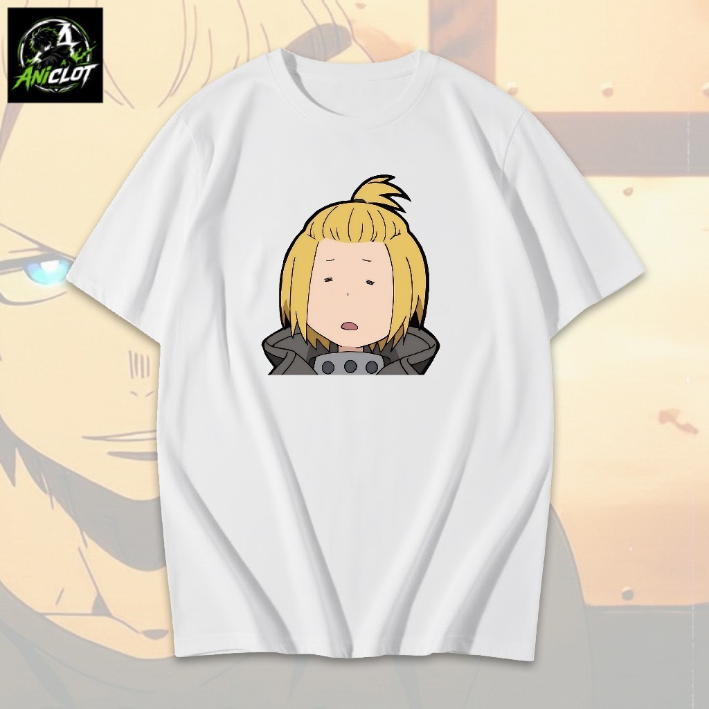 PROMO T-Shirt Kaos Anime Fire Force Arthur Boyle Sleepy Unisex Bahan Cotton Combed Premium Nyaman