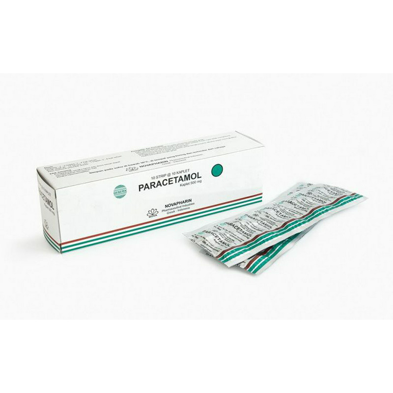 PARACETAMOL GENERIK_008 500 MG 1 STRIP @ 10 KAPLET