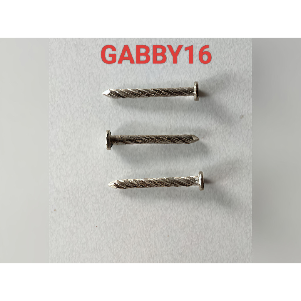 WOKER.ID Paku fiber kapal stainless ss india / paku ulir stainless paku ulir kayu paku tembok stainl