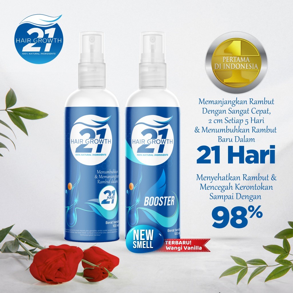 Sienna Stor|| Penumbuh Rambut Rontok Parah Tipis Botak 21 Hair Growth Perawatan Rambut Tebal Kuat Pr