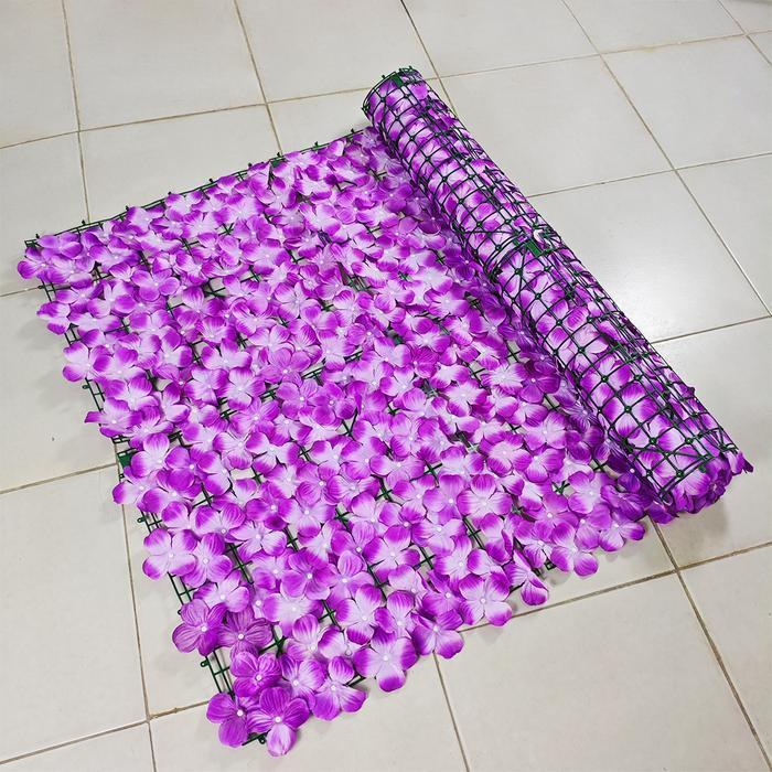 Tanaman Hias Bunga Anggrek Vanda Daun Sintetis Artificial Plastik Rambat Dinding Aesthetic Hiasan Pa