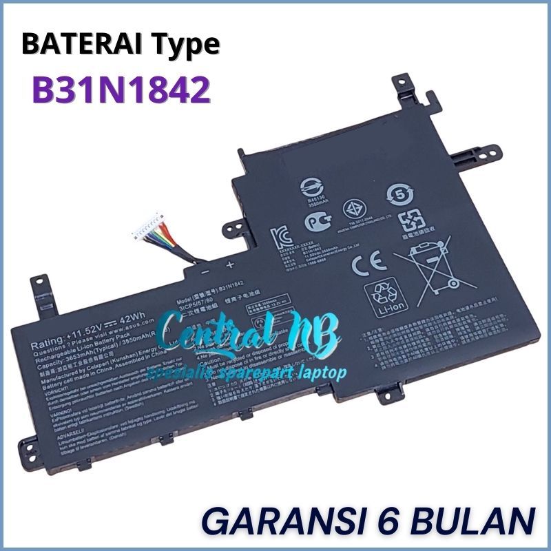 Baterai Laptop Asus VivoBook 15 M513U M513UA M513 M513I M513IA B31N1842 -CNB