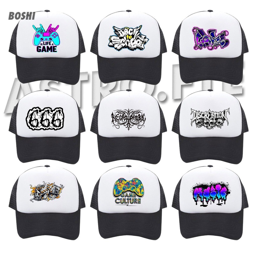 Topi Cowok Keren Topi Jaring Pria Topi Trucker Topi Pria Keren