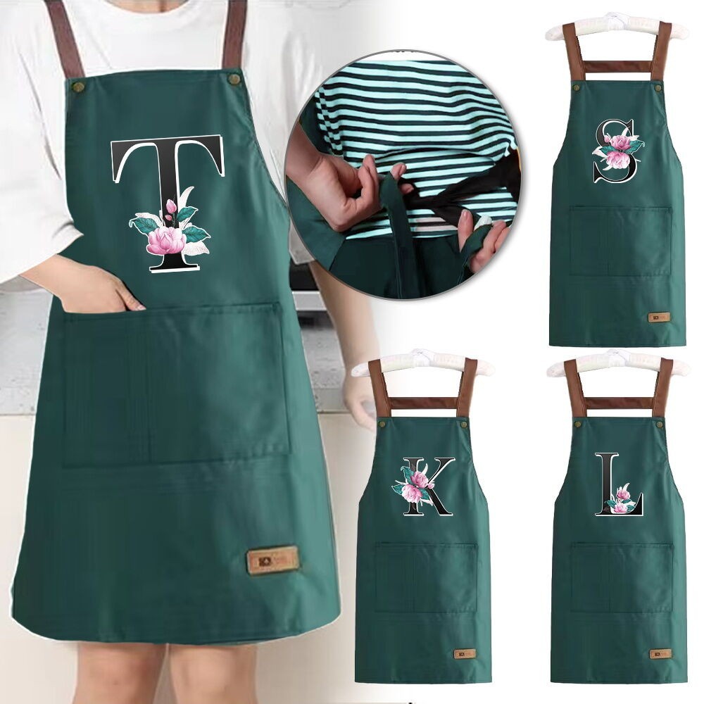 Apron Celemek Masak Celemek Bahan katun Apron Celemek Masak Bahan Kain Premium Quality Korean Style 