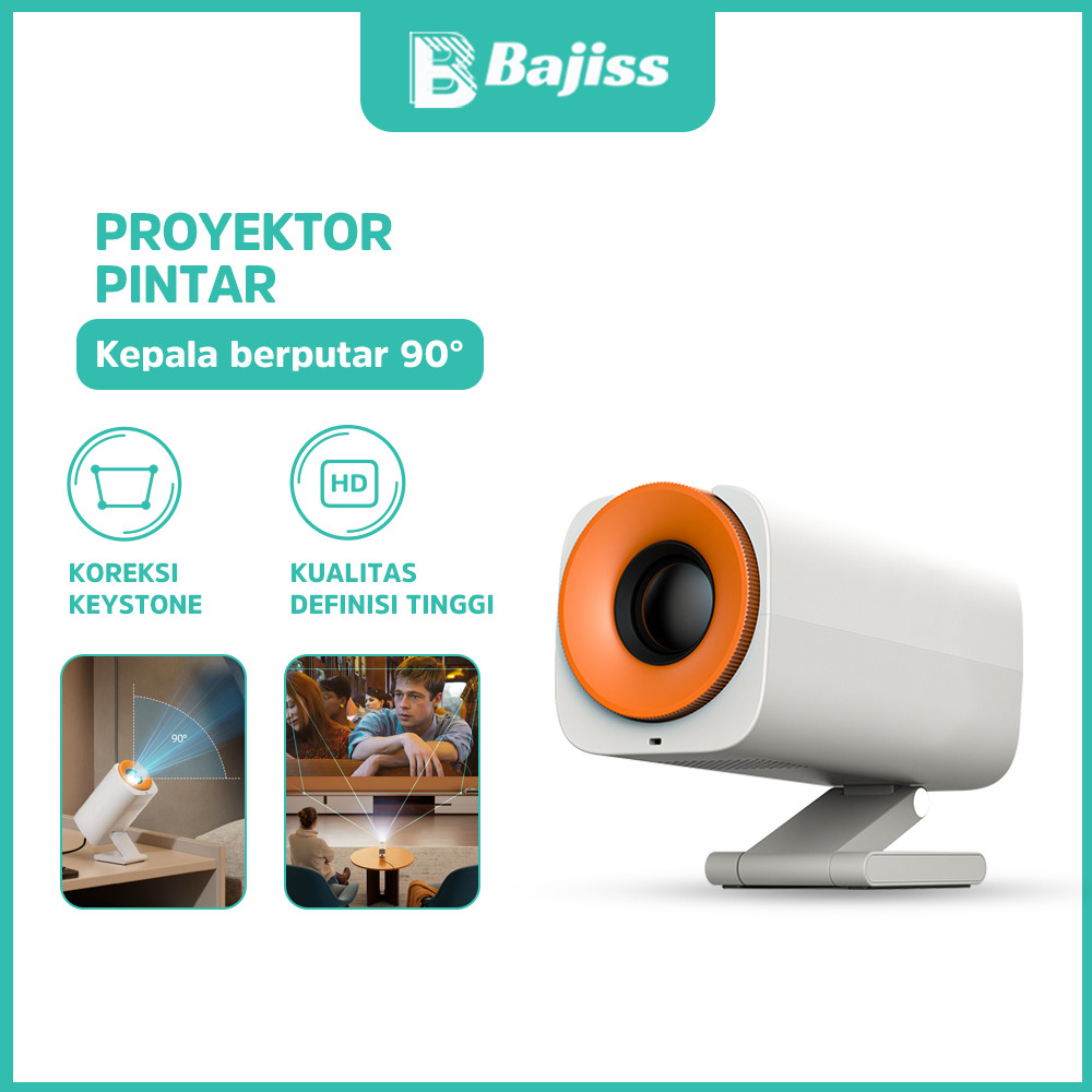 Proyektor Definisi Tinggi Smart Portable Home Theater