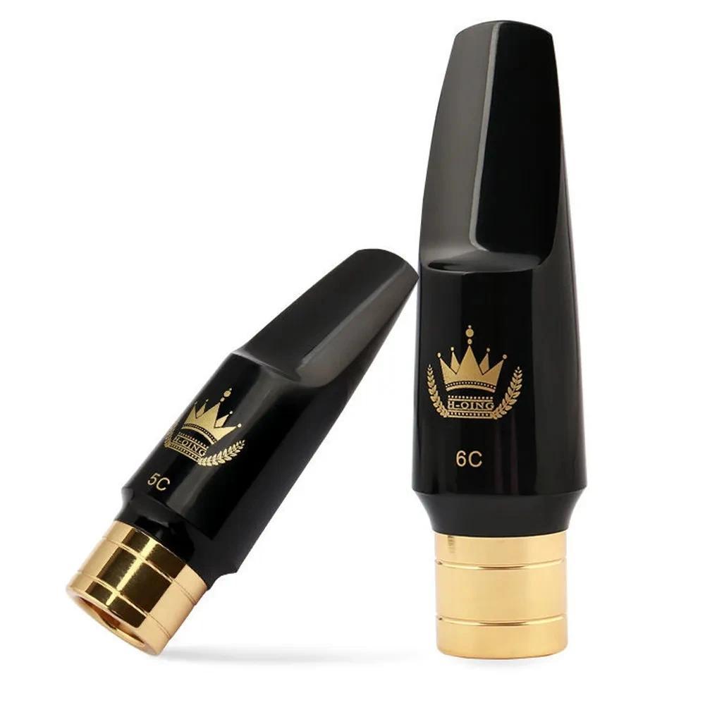 German Saxophone Mouthpiece Metal Black Premium Mouthpiece Jazz Soprano / Tenor / Alto Saxophone Mou